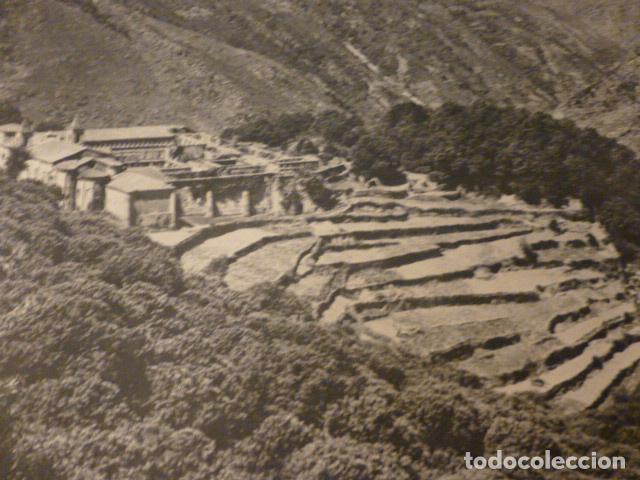 Collecting paper: SAN ESTEBAN ORENSE RIBAS DE SIL ANTIGUA LAMINA HUECOGRABADO