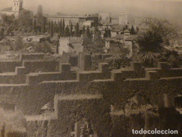 Sammelleidenschaft Papier: GRANADA EL GENERALIFE ANTIGUA LAMINA HUECOGRABADO