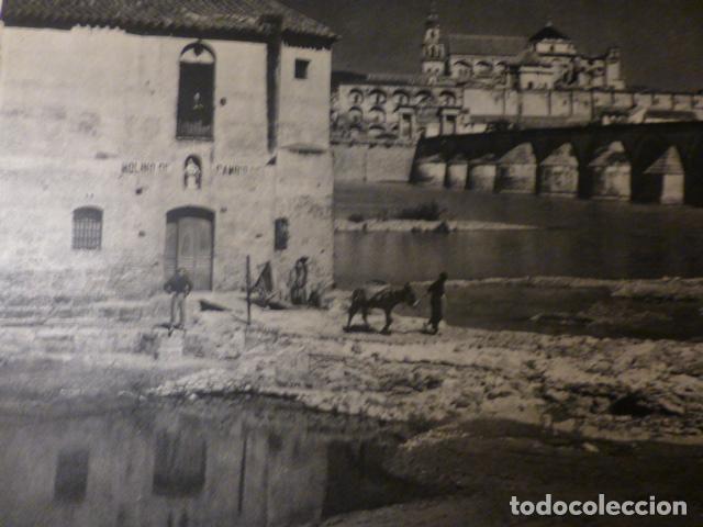 Collecting paper: CORDOBA EL GUADALQUIVIR ANTIGUA LAMINA HUECOGRABADO