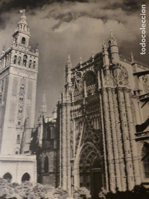 Collecting paper: SEVILLA LA CATEDRAL ANTIGUA LAMINA HUECOGRABADO
