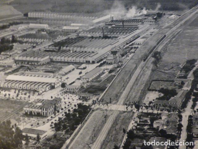 Coleccionismo: CORDOBA LA ELECTROMECANICA VISTA AEREA ANTIGUA LAMINA HUECOGRABADO