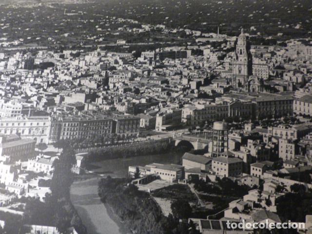 Collectionnisme: MURCIA VISTA AEREA ANTIGUA LAMINA HUECOGRABADO