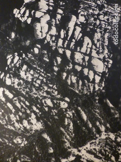 Collectionnisme: MONTSERRAT BARCELONA VISTA AEREA ANTIGUA LAMINA HUECOGRABADO