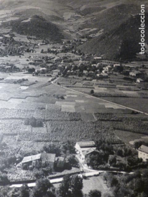 Coleccionismo: CANTABRIA VISTA AEREA ANTIGUA LAMINA HUECOGRABADO