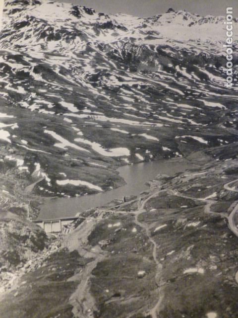 Sammelleidenschaft Papier: LA PANTICOSA HUESCA VISTA AEREA ANTIGUA LAMINA HUECOGRABADO