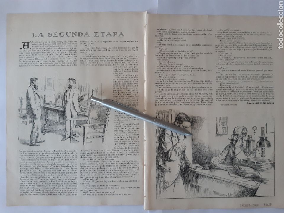 Coleccionismo: LA SEGUNDA ETAPA. MART&Iacute;N LORENZO CORIA / RECEPCI&Oacute;N DEL NUEVO NUNCIO / JACINTO BENAVENTE.1907