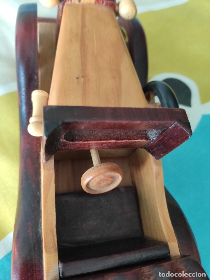 Coleccionismo: Coche artesanal en madera - Foto 10
