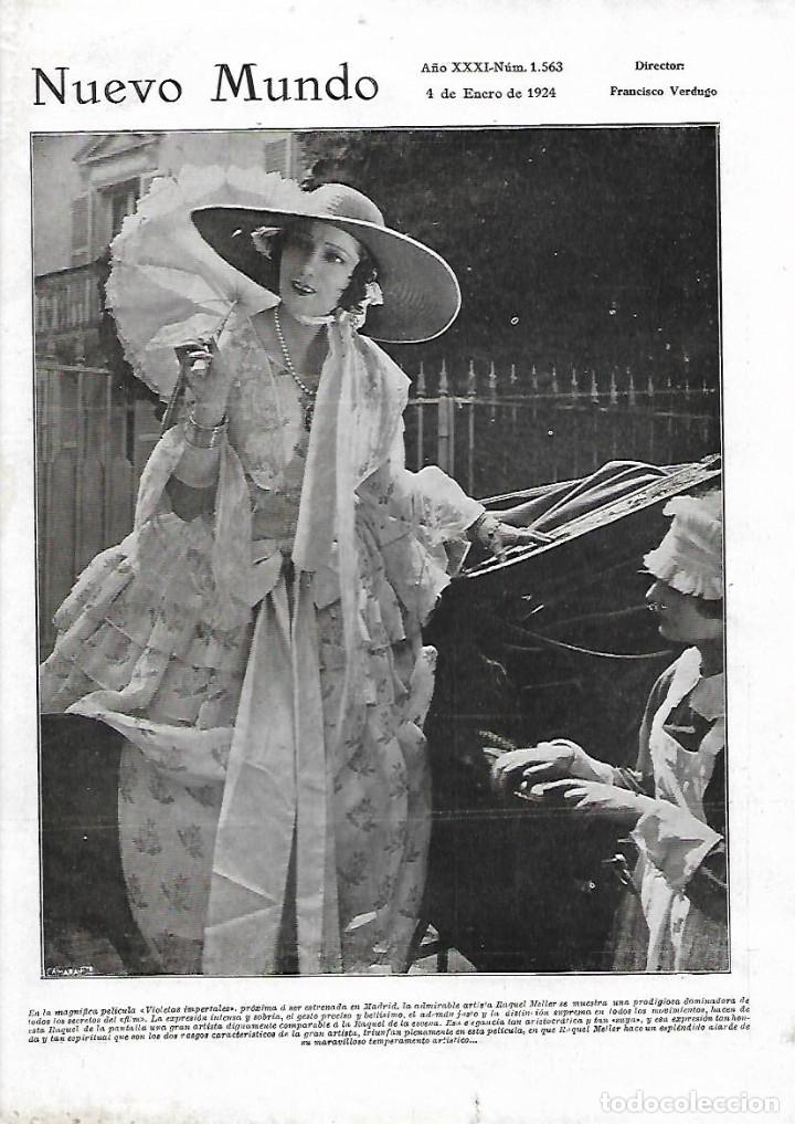 Colecionismo: A&Ntilde;O 1924 RECORTE PRENSA ACTRIZ ARTISTA RAQUEL MELLER CINE PELICULA VIOLETAS IMPERIALES