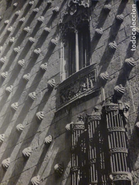 Coleccionismo: SALAMANCA CASA DE LAS CONCHAS ANTIGUA LAMINA HUECOGRABADO A&Ntilde;OS 50