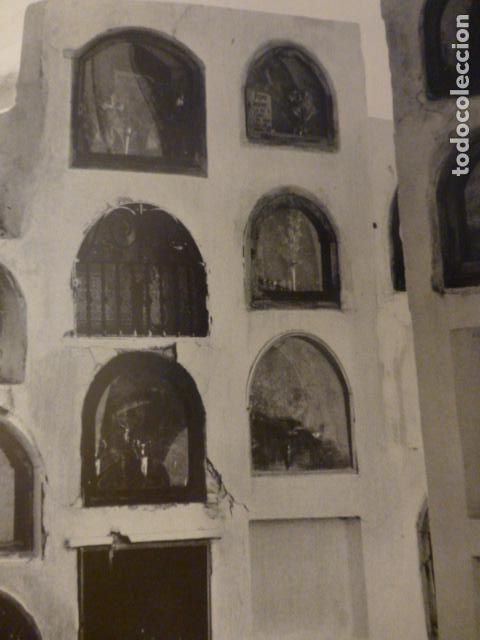 Colecionismo: ALMU&Ntilde;ECAR GRANADA CEMENTERIO ANTIGUA LAMINA HUECOGRABADO A&Ntilde;OS 50
