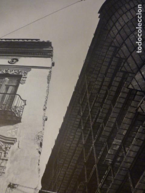 Colecionismo: MADRID DETALLE URBANO ANTIGUA LAMINA HUECOGRABADO A&Ntilde;OS 50