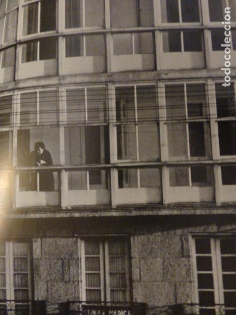 Colecionismo: LA CORU&Ntilde;A GALERIAS ANTIGUA LAMINA HUECOGRABADO A&Ntilde;OS 50