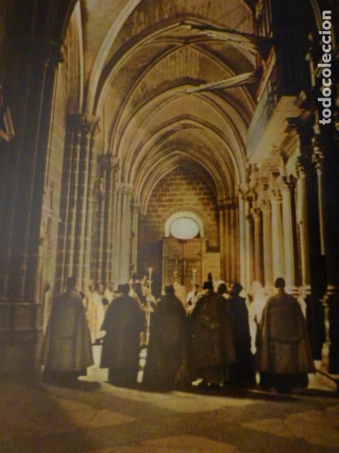 Colecionismo: BURGOS CLAUSTRO ANTIGUA LAMINA HUECOGRABADO A&Ntilde;OS 50
