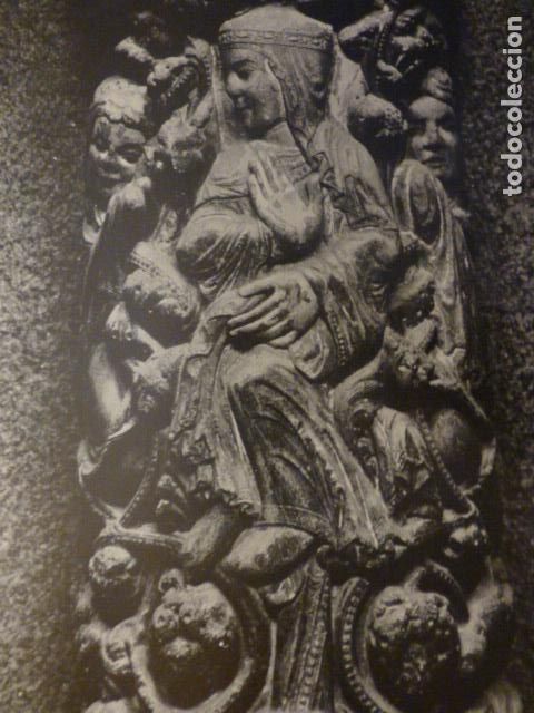 Collectionnisme: LA CORU&Ntilde;A IGLESIA DE SANTIAGO ANTIGUA LAMINA HUECOGRABADO A&Ntilde;OS 50