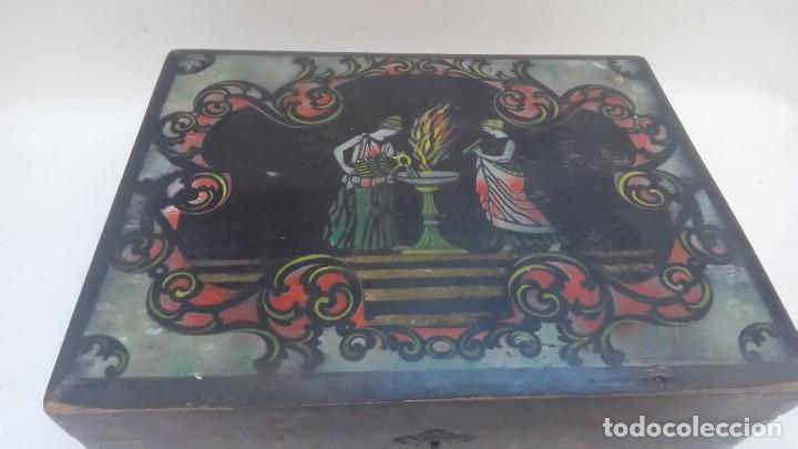 Coleccionismo: caja de labores - - Foto 2