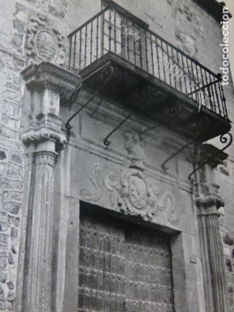 Coleccionismo: CIUDAD REAL CASA DE HERNAN PEREZ DEL PULGAR ANTIGUA LAMINA HUECOGRABADO
