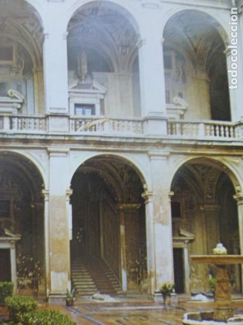 Coleccionismo: EL VISO DEL MARQUES CIUDAD REAL PALACIO ANTIGUA LAMINA HUECOGRABADO