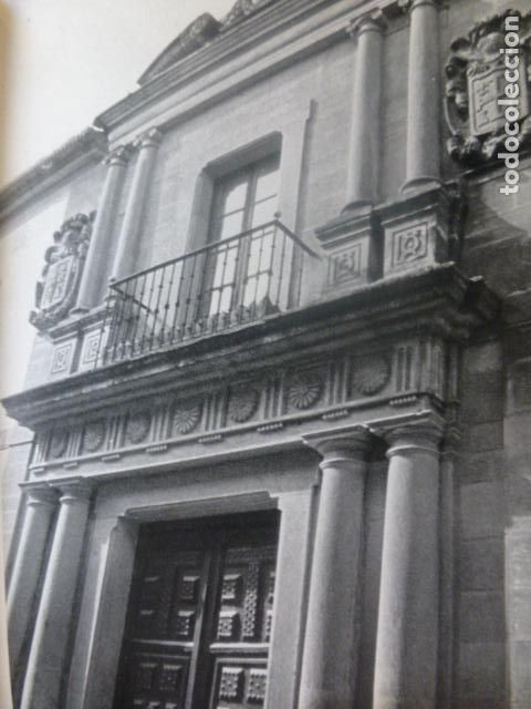Colecionismo: VILLANUEVA DE LOS INFANTES CIUDAD REAL PALACIO DE LOS BAILIO ANTIGUA LAMINA HUECOGRABADO