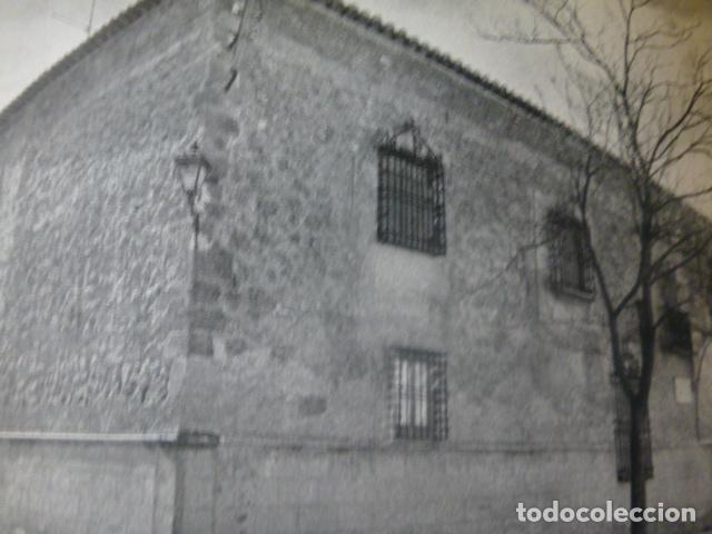 Collezionismo: SOCUELLAMOS CIUDAD REAL CASA DE LOS MENDOZA ANTIGUA LAMINA HUECOGRABADO