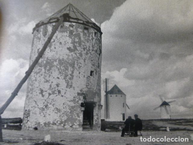 Colecionismo: CAMPO DE CRIPTANA CIUDAD REAL MOLINO ANTIGUA LAMINA HUECOGRABADO