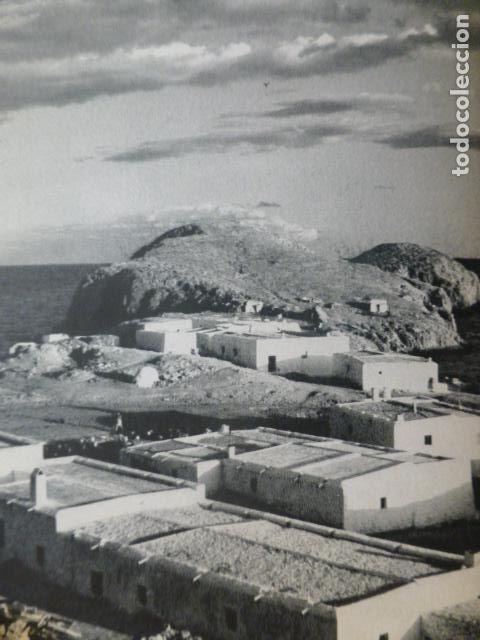Coleccionismo: LA ISLETA DEL MORO ALMERIA ANTIGUA LAMINA HUECOGRABADO