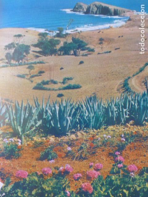 Sammelleidenschaft Papier: LA ISLETA DEL MORO ALMERIA VISTA ANTIGUA LAMINA HUECOGRABADO