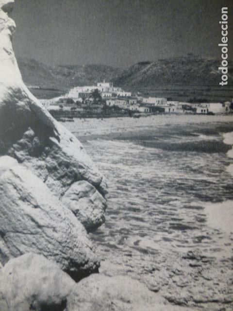 Coleccionismo: AGUA AMARGA ALMERIA VISTA ANTIGUA LAMINA HUECOGRABADO