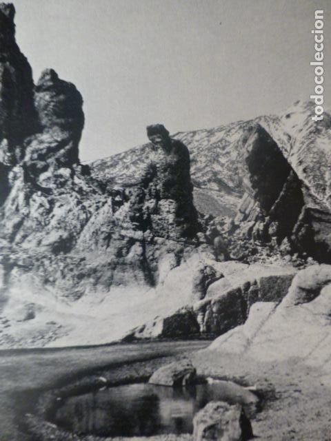 Colecionismo: TENERIFE EL TEIDE ANTIGUA LAMINA HUECOGRABADO
