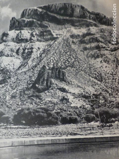 Colecionismo: TENERIFE EL TEIDE MONTA&Ntilde;A GUAJARA ANTIGUA LAMINA HUECOGRABADO