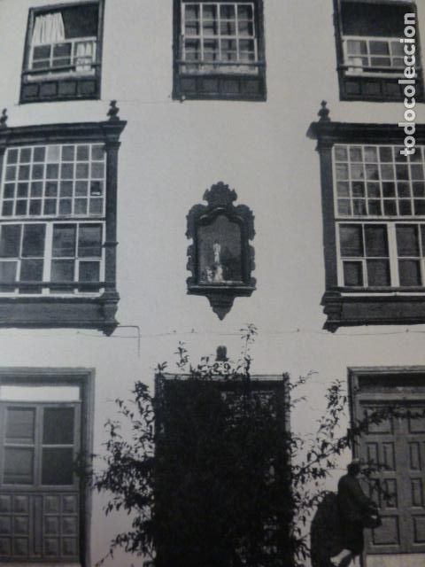 Colecionismo: LA LAGUNA TENERIFE TIPICAS VENTANAS ANTIGUA LAMINA HUECOGRABADO