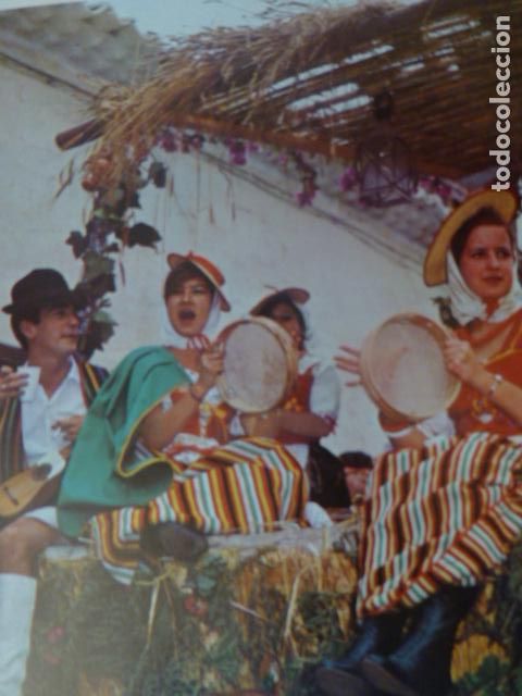 Collecting paper: TENERIFE ROMERIA CANARIA ANTIGUA LAMINA HUECOGRABADO