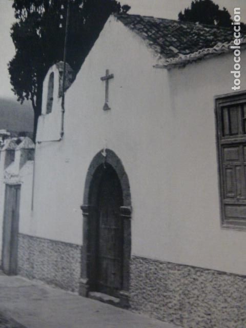 Colecionismo: VICTORIA DE ACENTEJO TENERIFE ERMITA DE LA VIRGEN DE LA GUIA ANTIGUA LAMINA HUECOGRABADO
