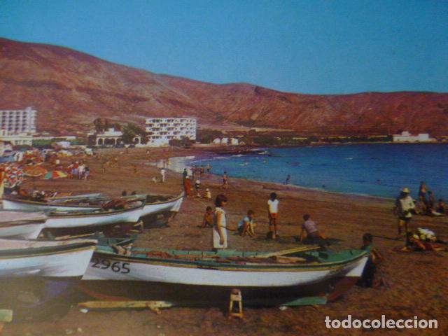 Collecting paper: LOS CRISTIANOS TENERIFE PLAYA ANTIGUA LAMINA HUECOGRABADO