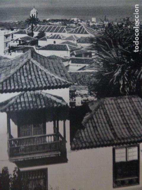 Sammelleidenschaft Papier: LA OROTAVA TENERIFE VISTA PARCIAL ANTIGUA LAMINA HUECOGRABADO