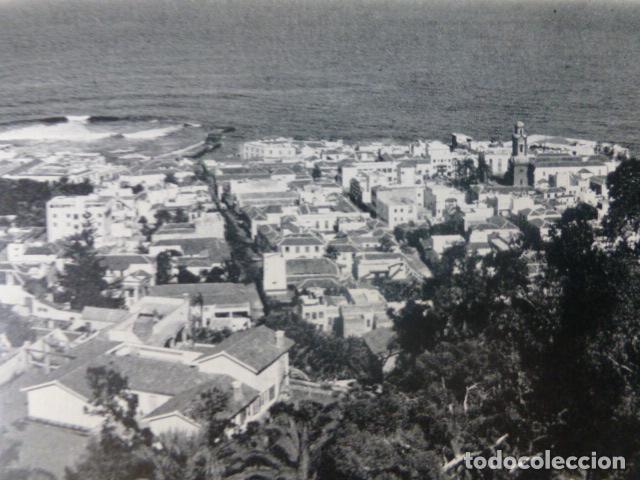 Collezionismo: PUERTO DE LA CRUZ TENERIFE VISTA ANTIGUA LAMINA HUECOGRABADO
