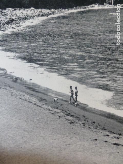 Collectionnisme: ICOD DE LOS VINOS TENERIFE PLAYA DE SAN MARCOS ANTIGUA LAMINA HUECOGRABADO