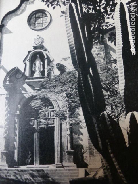 Collezionismo: SANTA CRUZ DE TENERIFE IGLESIA DE SAN FRANCISCO ANTIGUA LAMINA HUECOGRABADO
