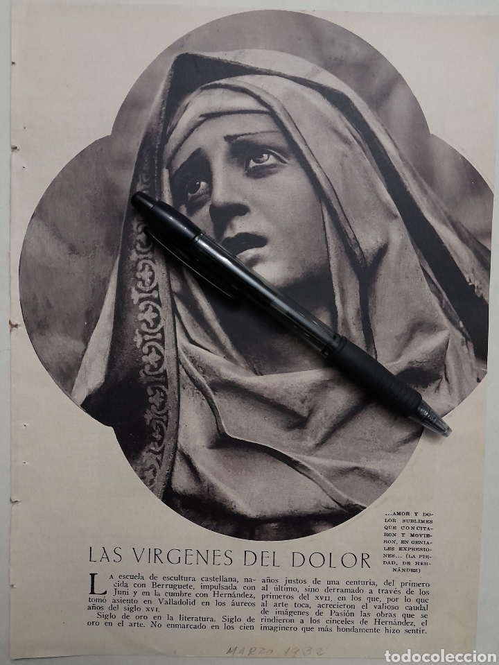 Coleccionismo: LAS V&Iacute;RGENES DEL DOLOR. 1932