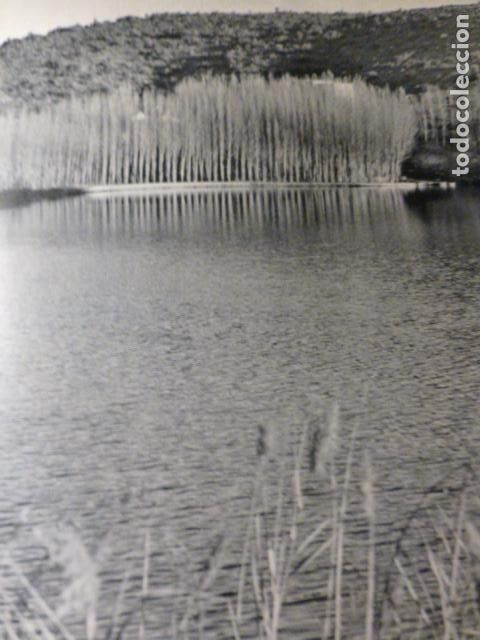 Colecionismo: LAGUNAS DE RUIDERA ALBACETE VISTA ANTIGUA LAMINA HUECOGRABADO