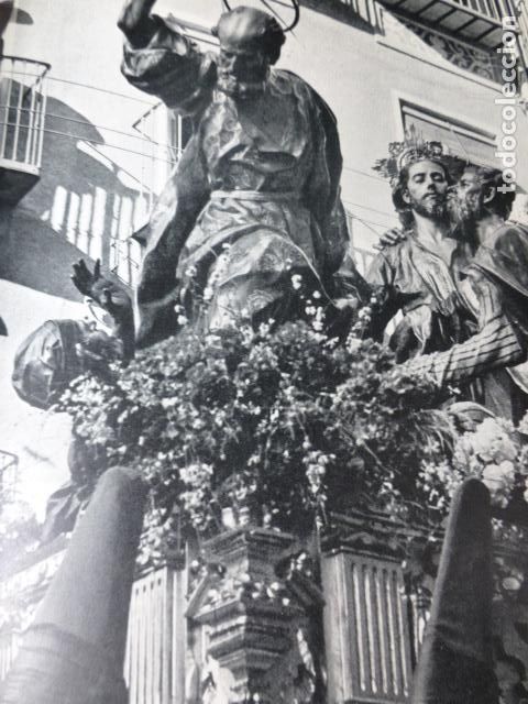 Coleccionismo: MURCIA SEMANA SANTA ANTIGUA LAMINA HUECOGRABADO
