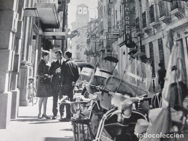 Coleccionismo: ALBACETE UNA CALLE ANTIGUA LAMINA HUECOGRABADO