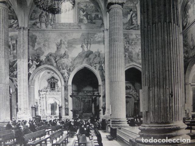 Colecionismo: ALBACETE CATEDRAL ANTIGUA LAMINA HUECOGRABADO