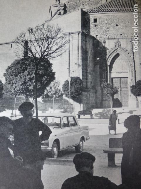 Colecionismo: VILLARROBLEDO ALBACETE IGLESIA ANTIGUA LAMINA HUECOGRABADO