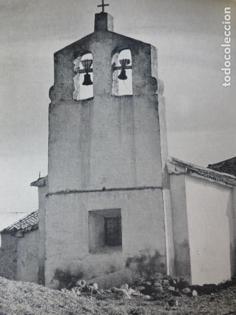 Colecionismo: VILLA DE VES ALBACETE ERMITA ANTIGUA LAMINA HUECOGRABADO