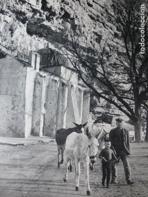 Colecionismo: RIBERA DE CUBAS ALBACETE ERMITA ANTIGUA LAMINA HUECOGRABADO