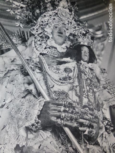 Colecionismo: ALCARAZ ALBACETE NUESTRA SE&Ntilde;ORA DE CORTES ANTIGUA LAMINA HUECOGRABADO