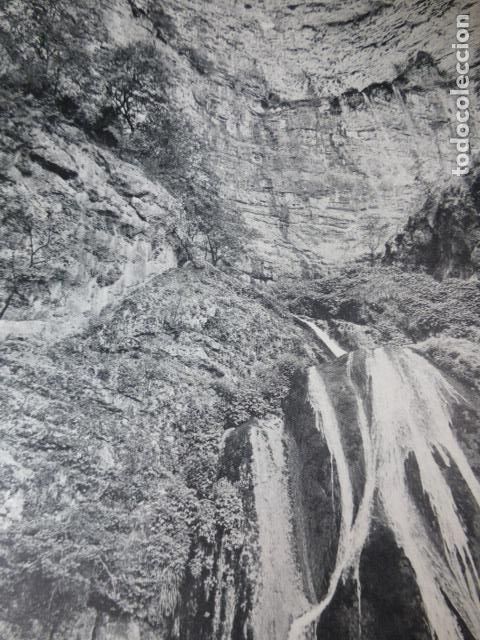 Collezionismo: RIOPAR ALBACETE EL RIO MUNDO ANTIGUA LAMINA HUECOGRABADO