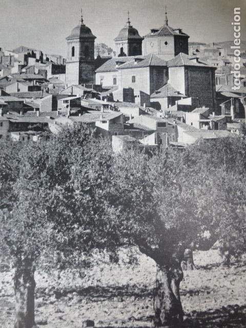 Collezionismo: ELCHE DE LA SIERRA ALBACETE VISTA ANTIGUA LAMINA HUECOGRABADO