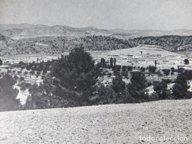 Colecionismo: LETUR ALBACETE VISTA ANTIGUA LAMINA HUECOGRABADO
