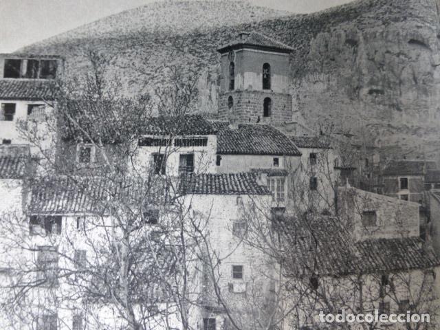 Colecionismo: NERPIO ALBACETE VISTA ANTIGUA LAMINA HUECOGRABADO